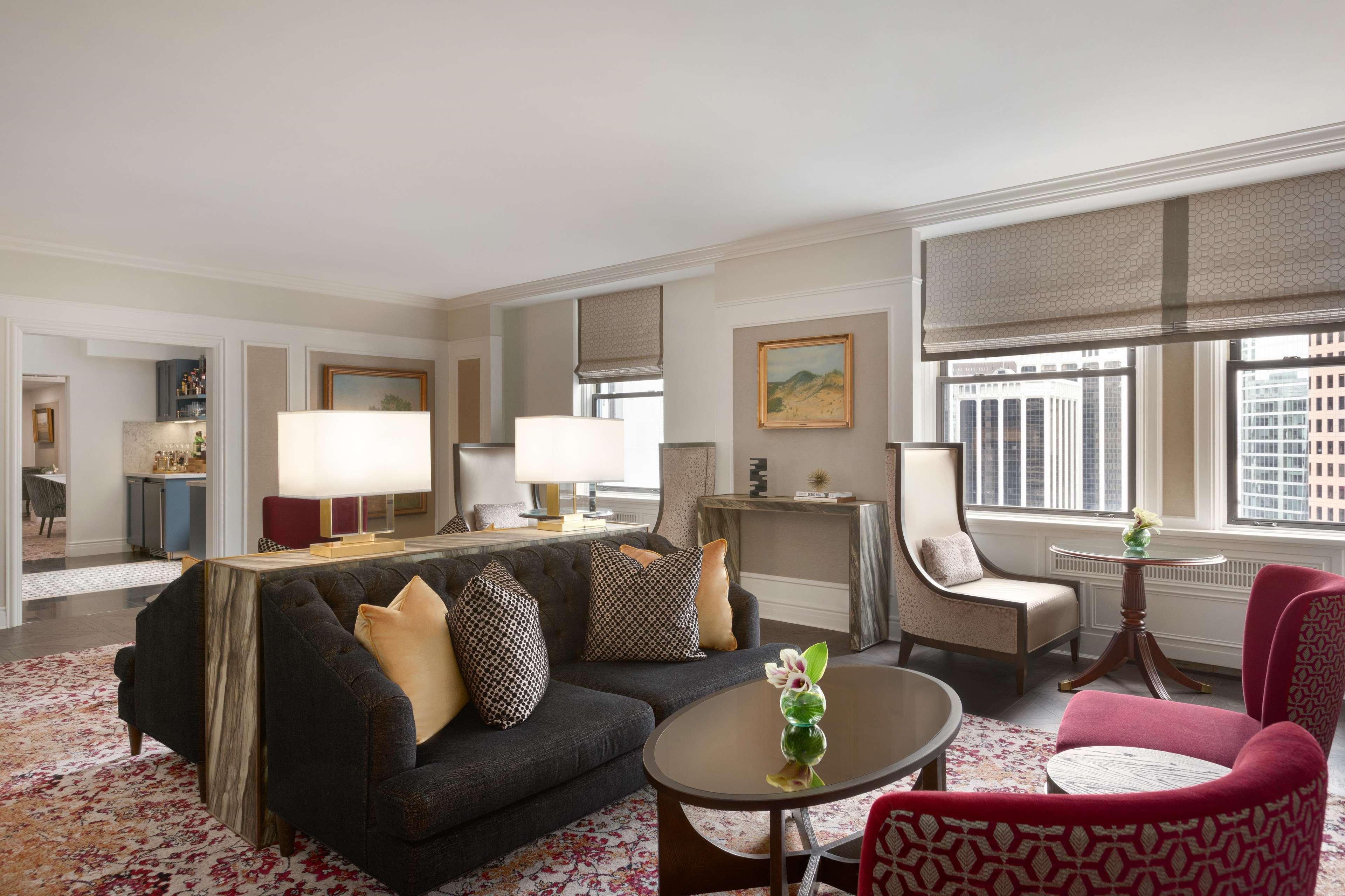 Fairmont Hotel Vancouver Exteriér fotografie A suite at the hotel