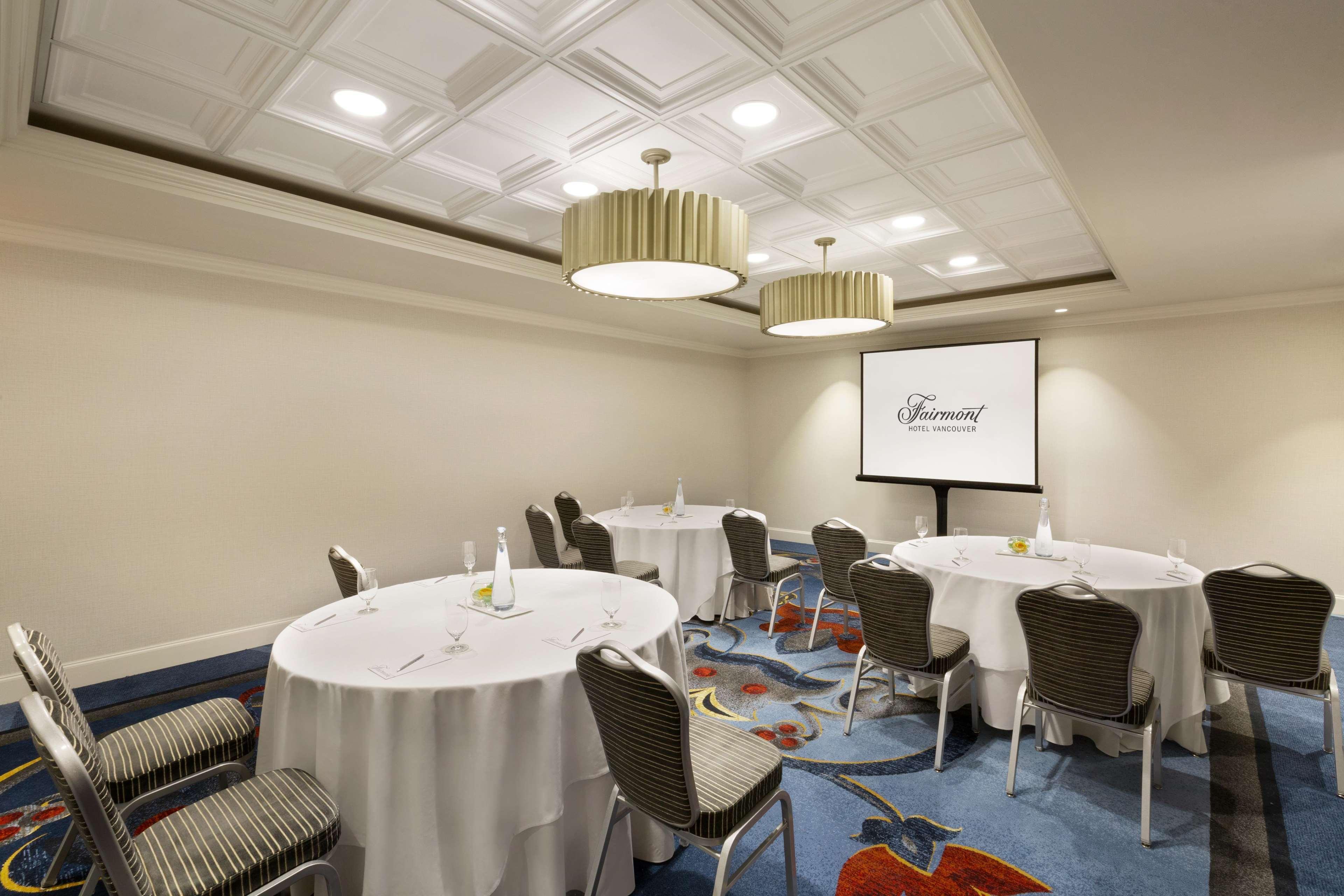 Fairmont Hotel Vancouver Exteriér fotografie Meeting room