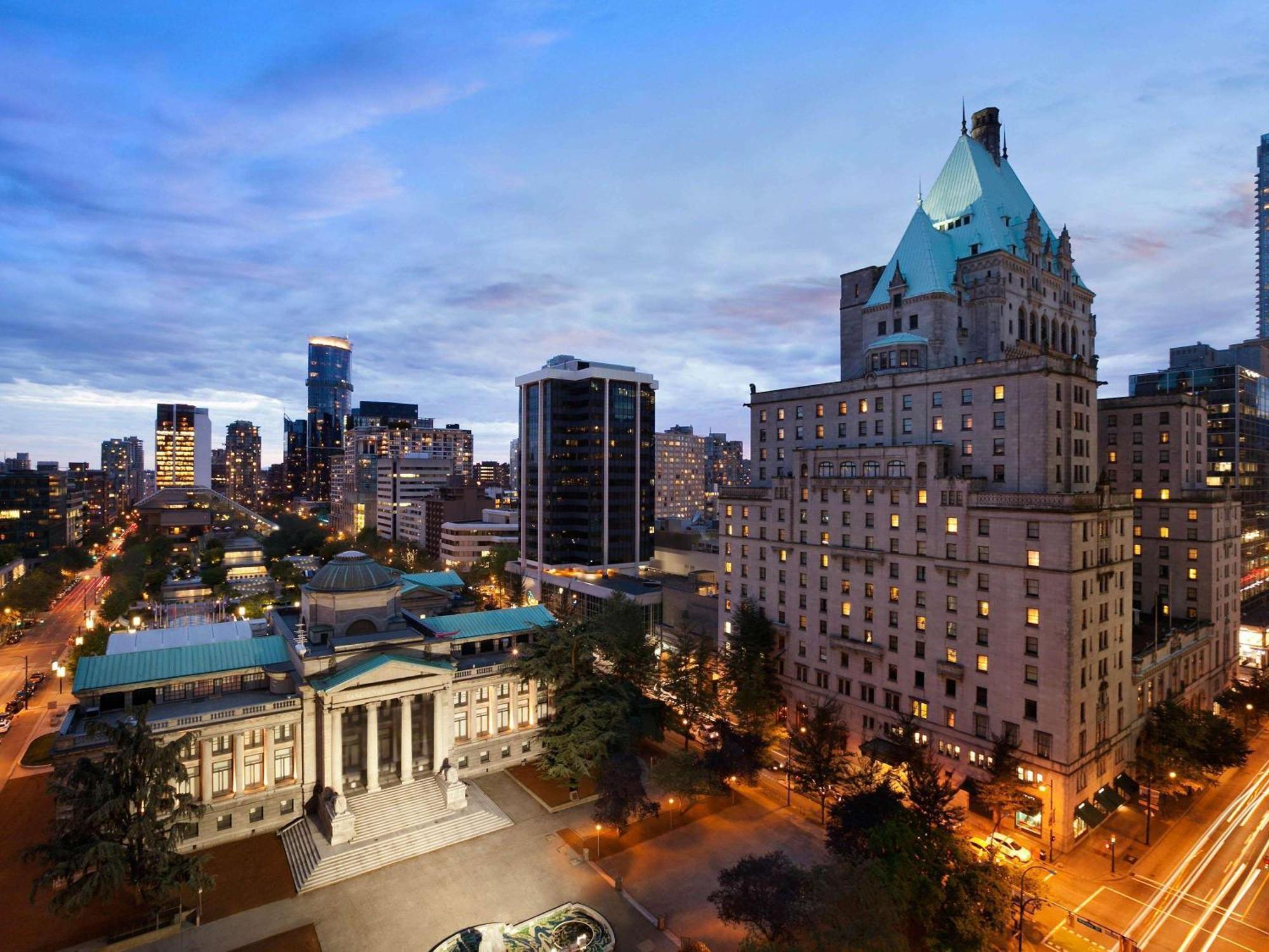 Fairmont Hotel Vancouver Exteriér fotografie